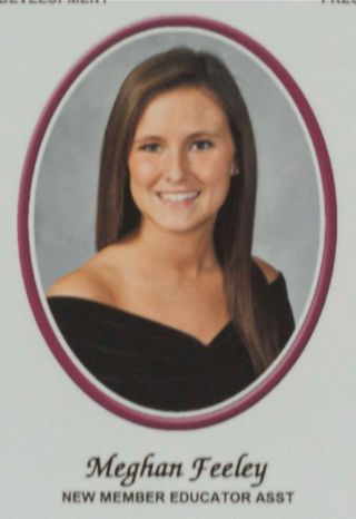 Beta Tau Chapter Composite Detail, Meghan Feeley, 2012-2013