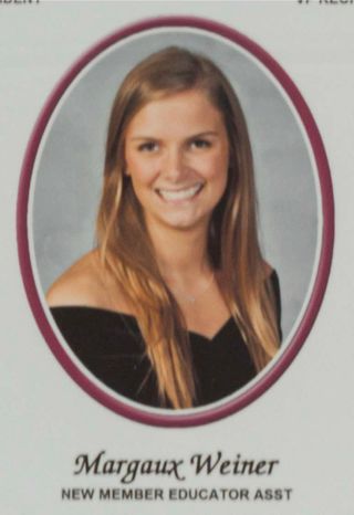 Beta Tau Chapter Composite Detail, Margaux Weiner, 2012-2013