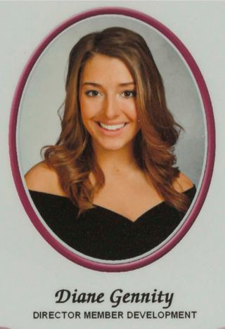 Beta Tau Chapter Composite Detail, Diane Gennity, 2011-2012