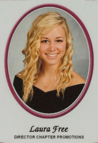 Beta Tau Chapter Composite Detail, Laura Free, 2011-2012