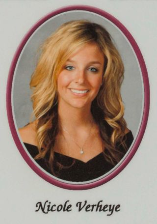 Beta Tau Chapter Composite Detail, Nicole Verheye, 2011-2012