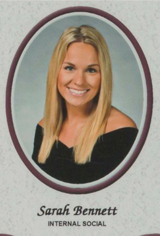 Beta Tau Chapter Composite Detail, Sarah Bennett, 2017-2018