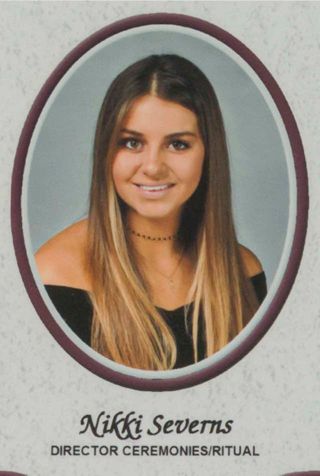Beta Tau Chapter Composite Detail, Nikki Severns, 2017-2018