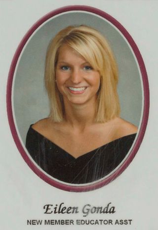 Beta Tau Chapter Composite Detail, Eileen Gonda, 2007-2008