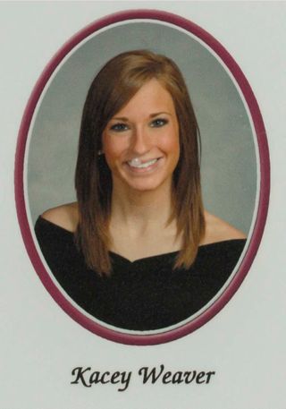 Beta Tau Chapter Composite Detail, Kacey Weaver, 2007-2008