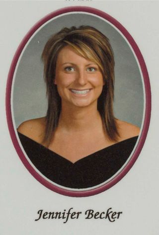 Beta Tau Chapter Composite Detail, Jennifer Becker, 2007-2008