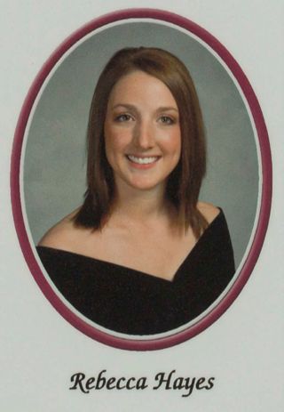 Beta Tau Chapter Composite Detail, Rebecca Hayes, 2007-2008