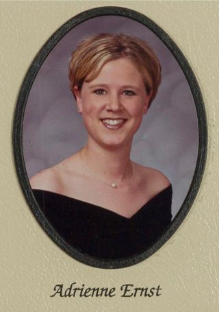 Beta Tau Chapter Composite Detail, Adrienne Ernst, 2000-2001