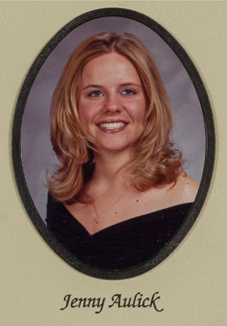 Beta Tau Chapter Composite Detail, Jenny Aulick, 2000-2001