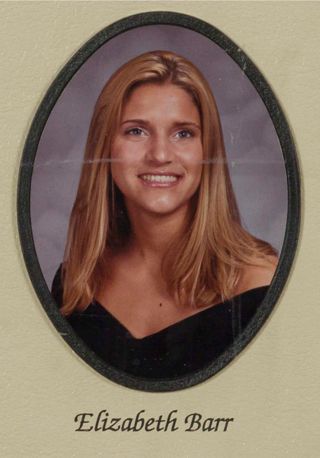 Beta Tau Chapter Composite Detail, Elizabeth Barr, 2000-2001