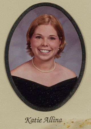 Beta Tau Chapter Composite Detail, Katie Allina, 2000-2001