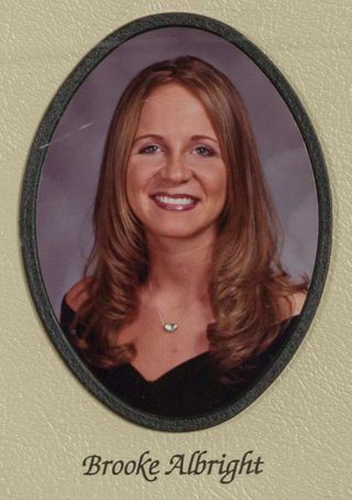 Beta Tau Chapter Composite Detail, Brooke Albright, 2000-2001