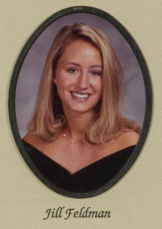Beta Tau Chapter Composite Detail, Jill Feldman, 2000-2001