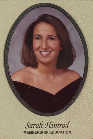 Beta Tau Chapter Composite Detail, Sarah Himrod, 2000-2001