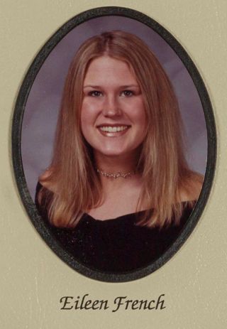 Beta Tau Chapter Composite Detail, Eileen French, 2000-2001