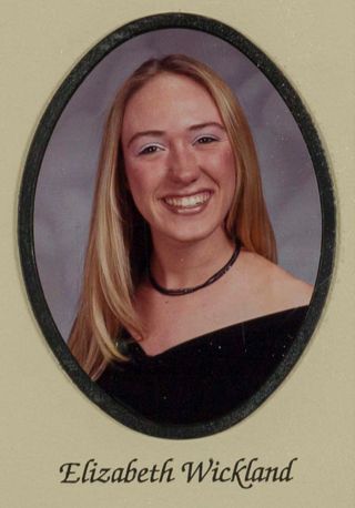 Beta Tau Chapter Composite Detail, Elizabeth Wickland, 2000-2001