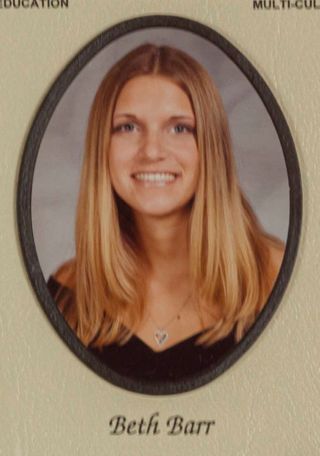 Beta Tau Chapter Composite Detail, Beth Barr, 2002-2003