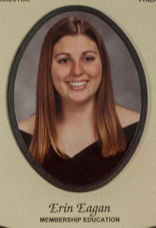Beta Tau Chapter Composite Detail, Erin Eagan, 2002-2003