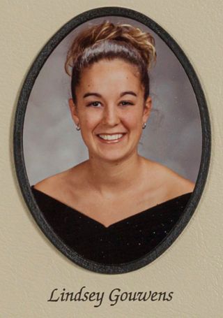 Beta Tau Chapter Composite Detail, Lindsey Gouwens, 2002-2003