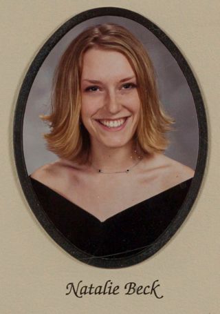 Beta Tau Chapter Composite Detail, Natalie Beck, 2002-2003