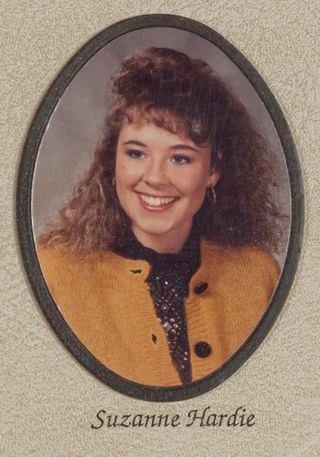 Beta Tau Chapter Composite Detail, Suzanne Hardie, 1990-1991