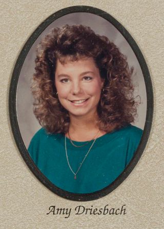 Beta Tau Chapter Composite Detail, Amy Driesbach, 1990-1991