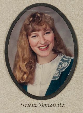 Beta Tau Chapter Composite Detail, Tricia Bonewitz, 1990-1991