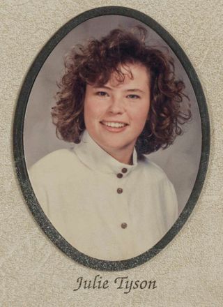 Beta Tau Chapter Composite Detail, Julie Tyson, 1990-1991