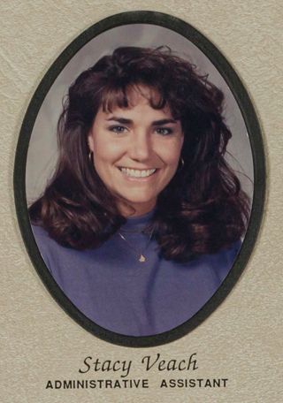 Beta Tau Chapter Composite Detail, Stacy Veach, 1990-1991