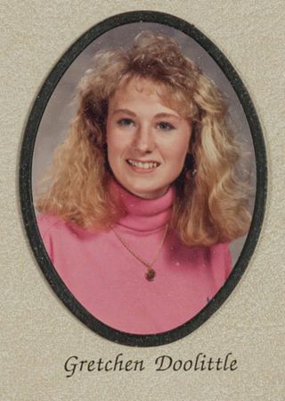 Beta Tau Chapter Composite Detail, Gretchen Doolittle, 1990-1991
