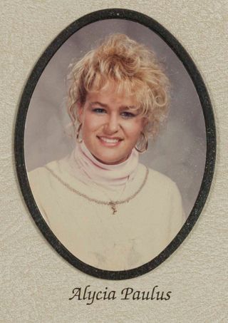 Beta Tau Chapter Composite Detail, Alycia Paulus, 1990-1991