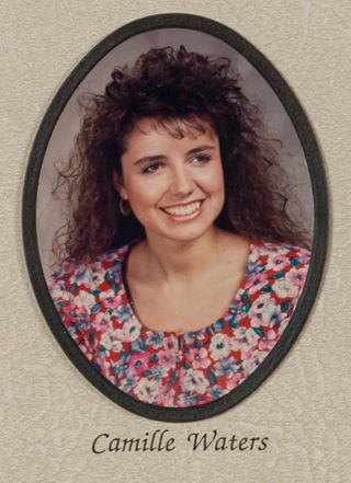 Beta Tau Chapter Composite Detail, Camille Waters, 1990-1991