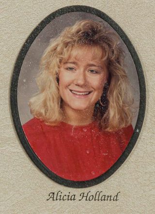 Beta Tau Chapter Composite Detail, Alicia Holland, 1990-1991