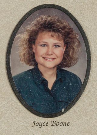 Beta Tau Chapter Composite Detail, Joyce Boone, 1990-1991