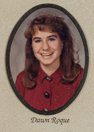 Beta Tau Chapter Composite Detail, Dawn Roque, 1990-1991