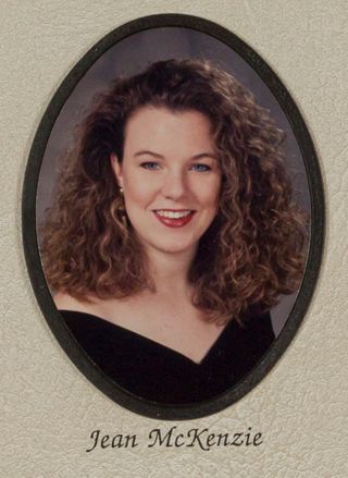 Beta Tau Chapter Composite Detail, Jean McKenzie, 1993-1994