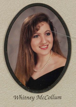 Beta Tau Chapter Composite Detail, Whitney McCollum, 1993-1994