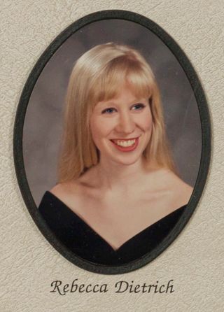 Beta Tau Chapter Composite Detail, Rebecca Dietrich, 1993-1994