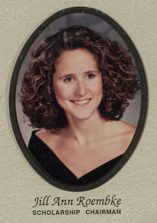 Beta Tau Chapter Composite Detail, Jill Ann Roembke, 1993-1994