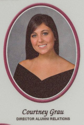 Beta Tau Chapter Composite Detail, Courtney Grau, 2008-2009