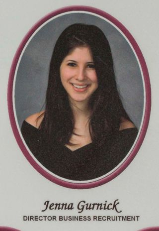 Beta Tau Chapter Composite Detail, Jenna Gurnick, 2008-2009