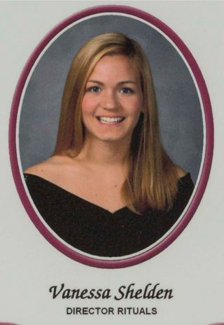 Beta Tau Chapter Composite Detail, Vanessa Shelden, 2008-2009
