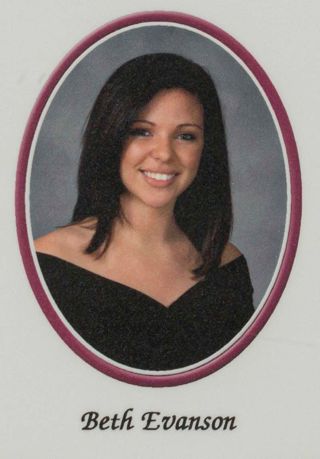 Beta Tau Chapter Composite Detail, Beth Evanson, 2008-2009