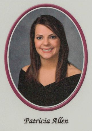 Beta Tau Chapter Composite Detail, Patricia Allen, 2008-2009