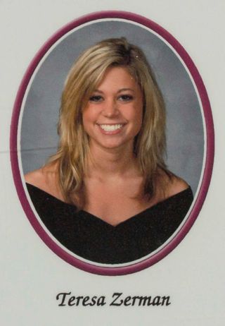 Beta Tau Chapter Composite Detail, Teresa Zerman, 2008-2009