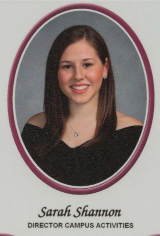 Beta Tau Chapter Composite Detail, Sarah Shannon, 2008-2009