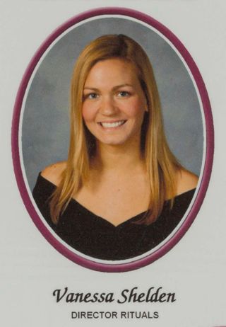 Beta Tau Chapter Composite Detail, Vanessa Shelden, 2009-2010
