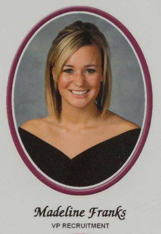 Beta Tau Chapter Composite Detail, Madeline Franks, 2009-2010