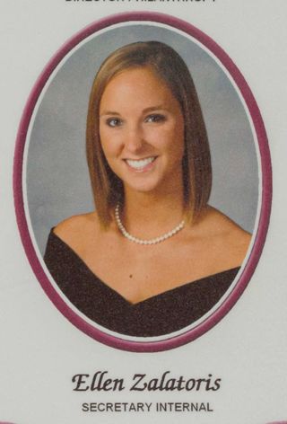 Beta Tau Chapter Composite Detail, Ellen Zalatoris, 2009-2010