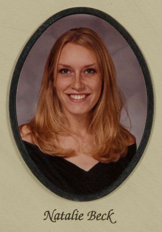 Beta Tau Chapter Composite Detail, Natalie Beck, 2001-2002
